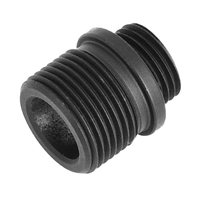 WE Tech 14mm CCW Threaded Adapter for GBB Pistols (BLACK) - ssairsoft.com