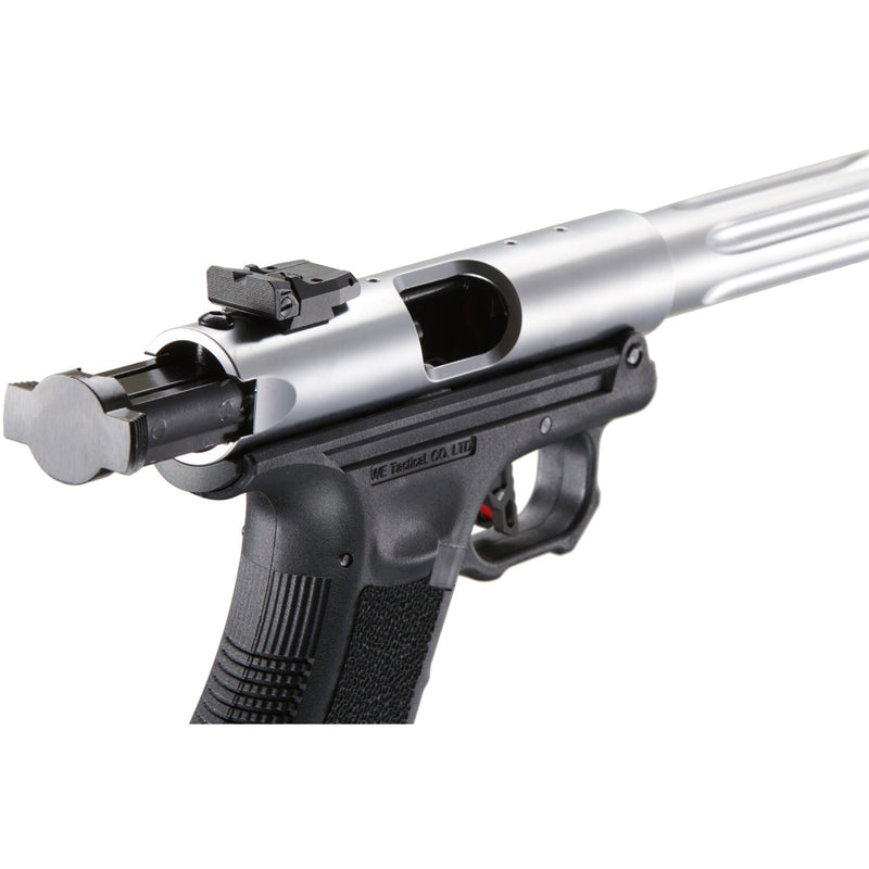 WE-Tech Galaxy Select Fire Premium S Gas Blowback Pistol (Color: Silver) - ssairsoft