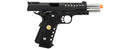 WE Tech 1911 5.1 Hi-Capa Hyper Speed "Skeletor" Gas Blowback Airsoft Pistol (BLACK) - ssairsoft.com