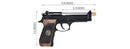 WE Tech M9 Samurai Edge Biohazard Gas Blowback Airsoft Pistol [Full/Semi Auto] (BLACK) - ssairsoft.com