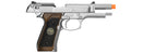 WE Biohazard M92 Gas Blowback Airsoft Pistol (SILVER) - ssairsoft.com
