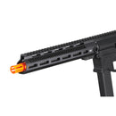 Zion Arms R&D Precision Licensed PW9 Mod 1 Long Rail Airsoft Rifle with Delta Stock (Color: Black) - ssairsoft