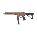 Zion Arms R&D Precision Licensed PW9 Mod 1 Long Rail Airsoft Rifle with Delta Stock - ssairsoft