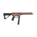 Zion Arms R&D Precision Licensed PW9 Mod 1 Long Rail Airsoft Rifle with Delta Stock - ssairsoft