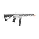 Zion Arms R&D Precision Licensed PW9 Mod 1 Long Rail Airsoft Rifle with Delta Stock - ssairsoft