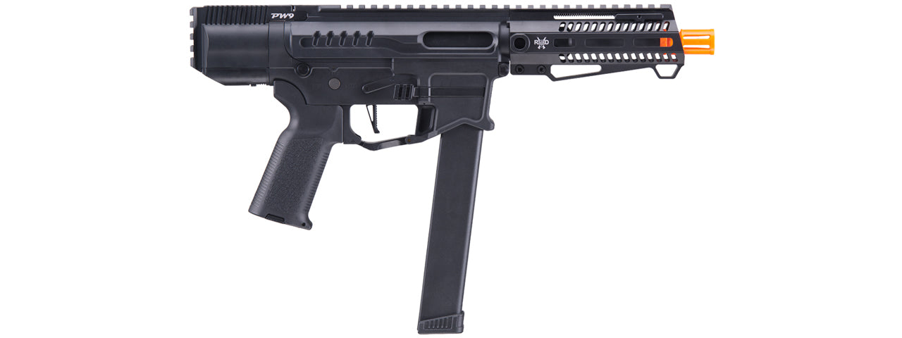 Zion Arms R&D Precision Licensed PW9 Mod 0 Airsoft Rifle (Color: Black) - ssairsoft