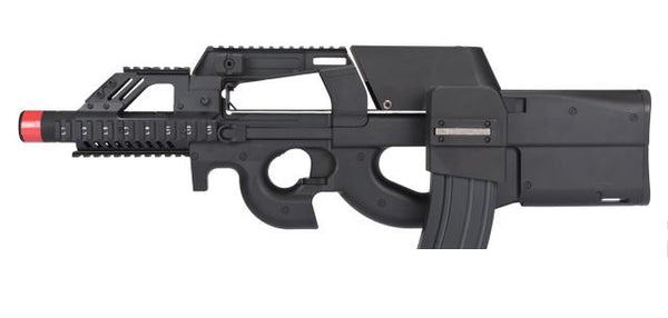 P90 Custom Terminator Airsoft AEG w/ Box Mag - Black | AEG | SS