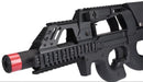 P90 Custom Terminator Airsoft AEG w/ Box Mag - Black - ssairsoft.com