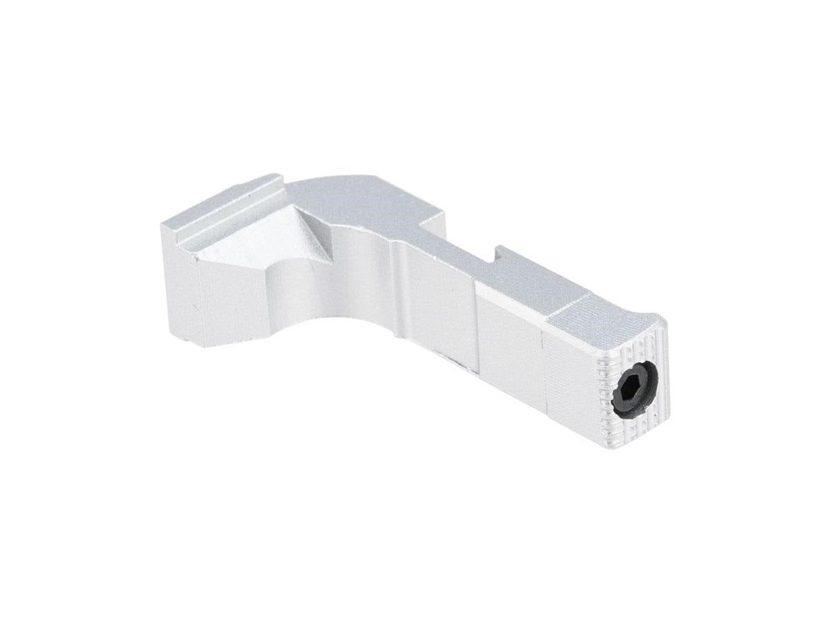 6mmProShop Extended Magazine Catch for Elite Force GLOCK Series Type A /Silver - ssairsoft.com