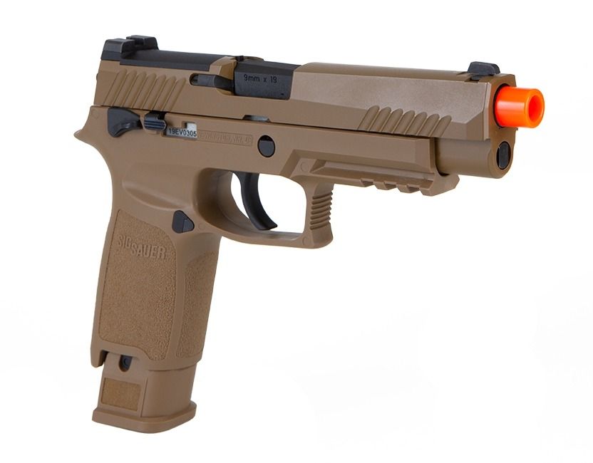 SIG Sauer ProForce P320 M17 Gas Blowback Airsoft Pistol (Tan) - ssairsoft.com