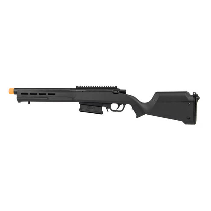 AMOEBA "Striker" S2 Gen2 Bolt Action Scout Rifle w/ M-LOK Handguard (Color: Black) - ssairsoft.com
