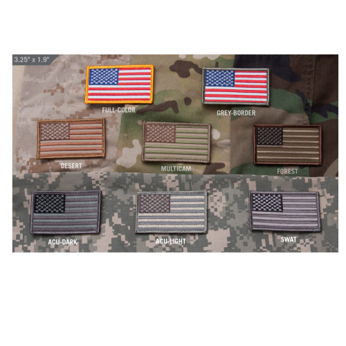 US Flag Patch Desert - ssairsoft.com