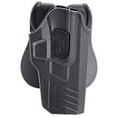 Cytac R-Defender Hard Shell Holster Gen3 for Glock [G17, G22, G31] (BLACK) - ssairsoft.com