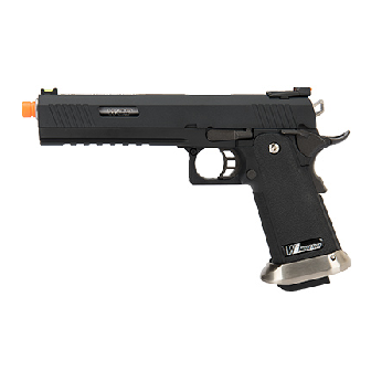 WE Tech 1911 Hi-Capa T-Rex Competition 6" Bl/Sv  GBB - ssairsoft.com