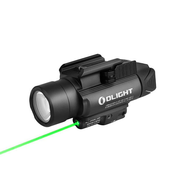 Olight Baldr Pro Black w/ Green Laser - ssairsoft.com