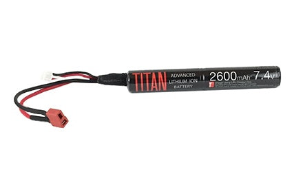 Titan 2600mah 7.4 Stick Deans - ssairsoft.com