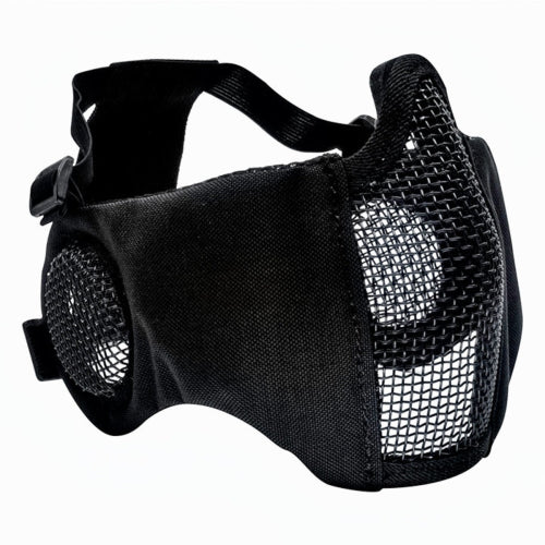 Zulu Face mesh with ear coverings black - ssairsoft.com