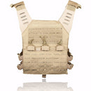 Valken Tan Plate Carrier - Laser Cut - ssairsoft.com