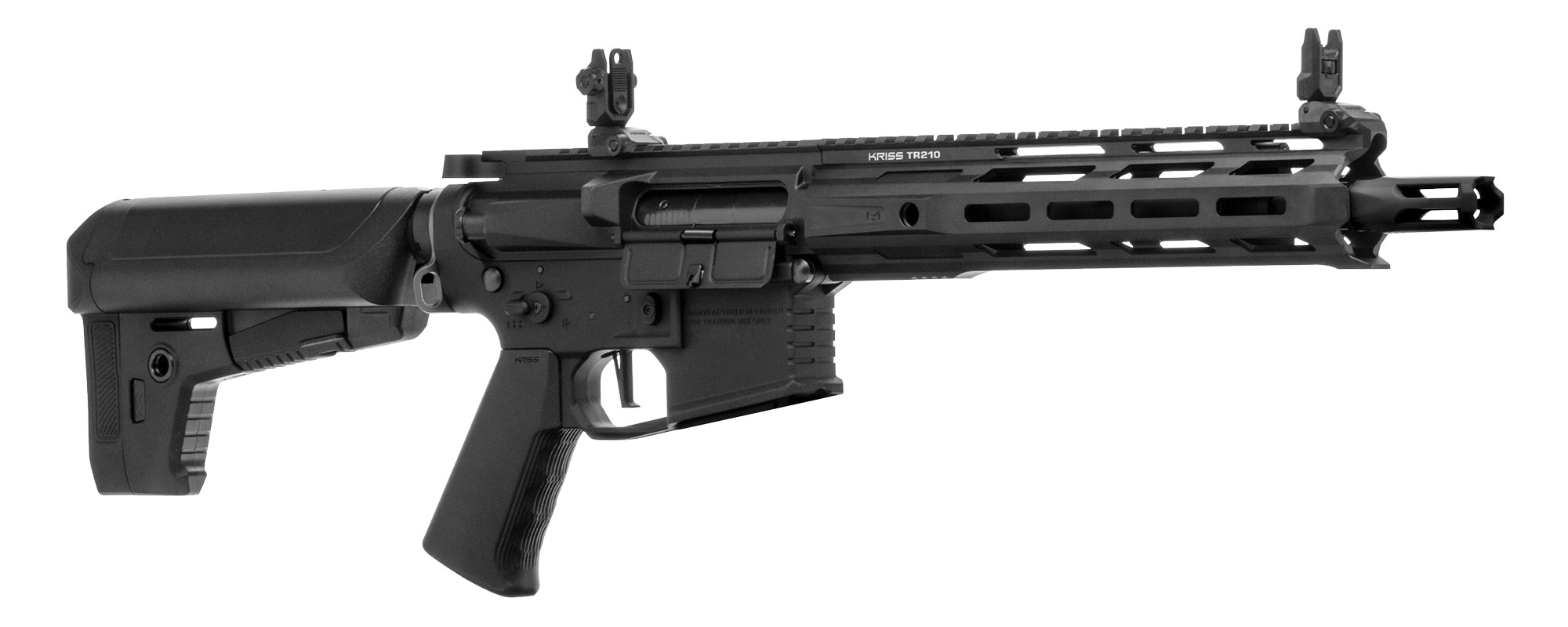 Krytac Full Metal Trident MKII CRB Airsoft AEG Rifle (Model: Black) - ssairsoft.com