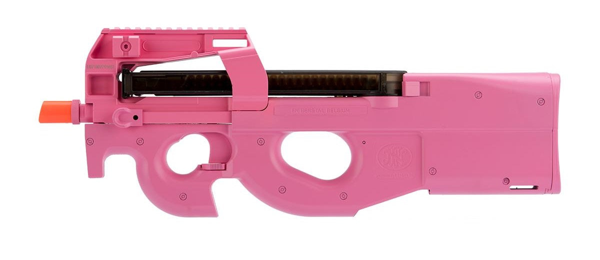 FN Herstal Licensed P90 Full Size Metal Gearbox Airsoft AEG - Pink - ssairsoft.com