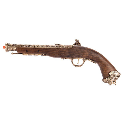 HFC Flintlock Pirate CO2 Airsoft Pistol (GOLD) - ssairsoft.com