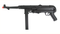 MP007 MP40 WWII Full Metal Airsoft AEG Rifle Black by AGM - ssairsoft