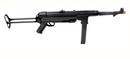 MP007 MP40 WWII Full Metal Airsoft AEG Rifle Black by AGM - ssairsoft