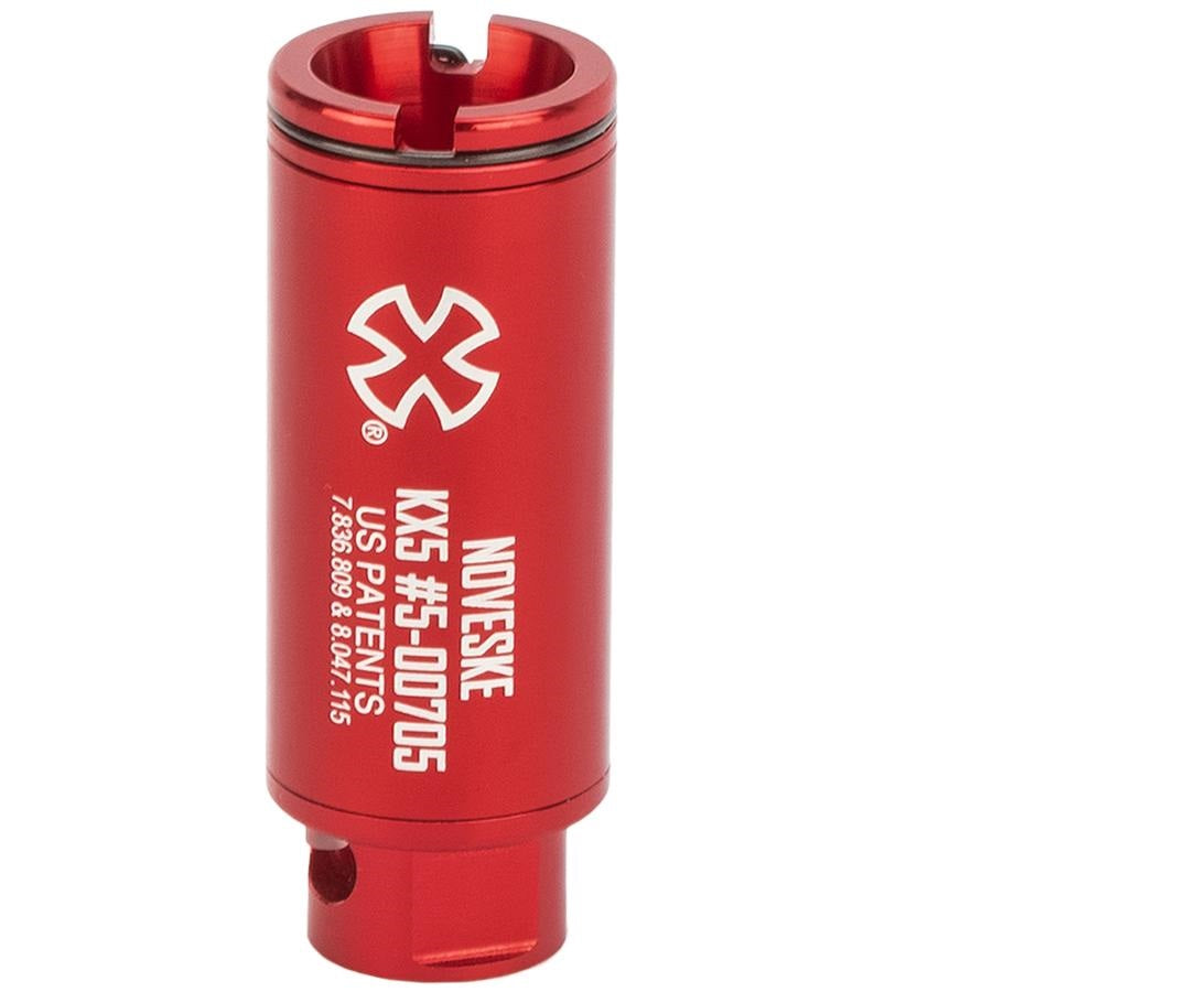 Noveske KX5 RED Flash Hider w/ Built-In ACETECH Lighter S Ultra Compact Rechargeable Tracer- - ssairsoft.com