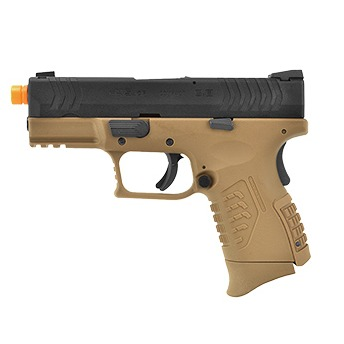 We Tech WE-Tech X-Tactical 3.8 Compact Gas Blowback Airsoft Pistol (TAN ...