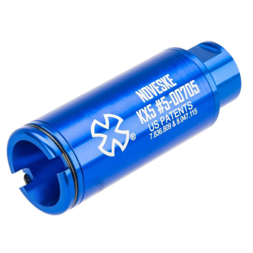 Noveske KX5 Blue Flash Hider w/ Built-In ACETECH Lighter S Ultra Compact Rechargeable Tracer- - ssairsoft.com