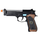 WE Tech M9 Samurai Edge Biohazard Gas Blowback Airsoft Pistol [Full/Semi Auto] (BLACK) - ssairsoft.com