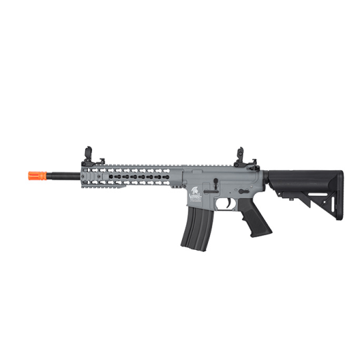 LT M4 Keymod 10" AEG RIFLE (GRAY) - ssairsoft.com