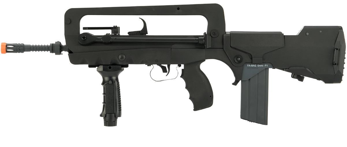 FAMAS Bullpup Airsoft AEG Rifle by Cybergun (Model: F1 EVO w/ Mosfet)