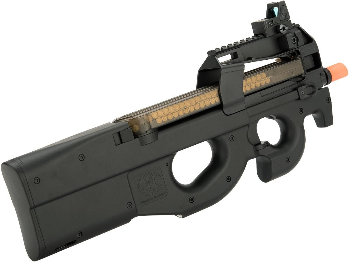 Fully licensed FN Herstal P90 Airsoft AEG - Black - ssairsoft.com