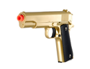 UKARMS G13G 1911 Metal Spring Pistol, Gold - ssairsoft.com