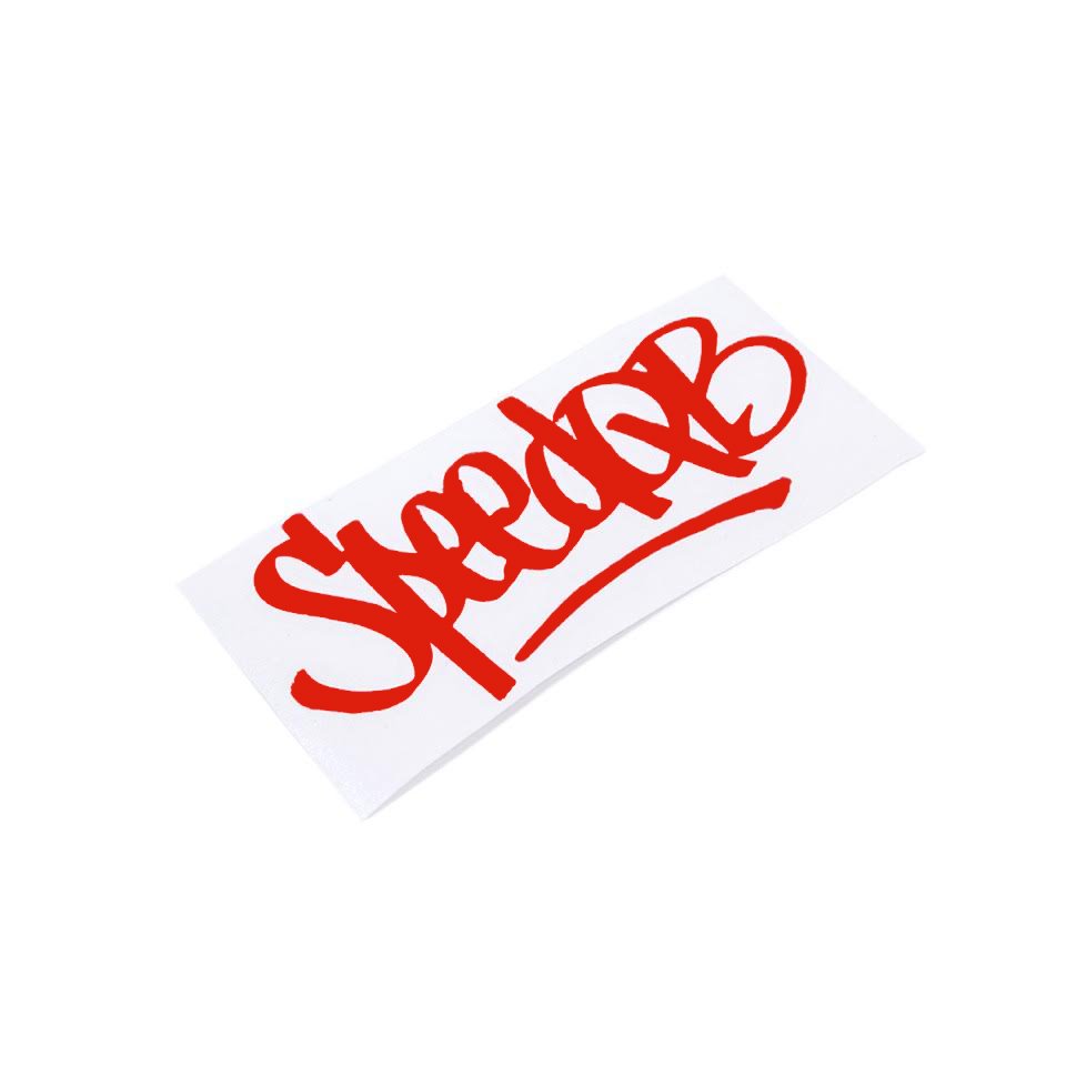SPEEDQB HANDSTYLE DECAL – RED | Sticker | SS Airsoft | Atlanta GA