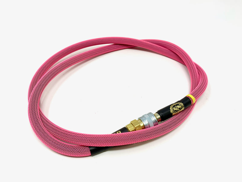 SS Airsoft 42" HPA Line Standard Dual QD Weave (Pink) - ssairsoft.com