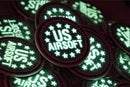 US Airsoft Glow in the dark Patch - ssairsoft