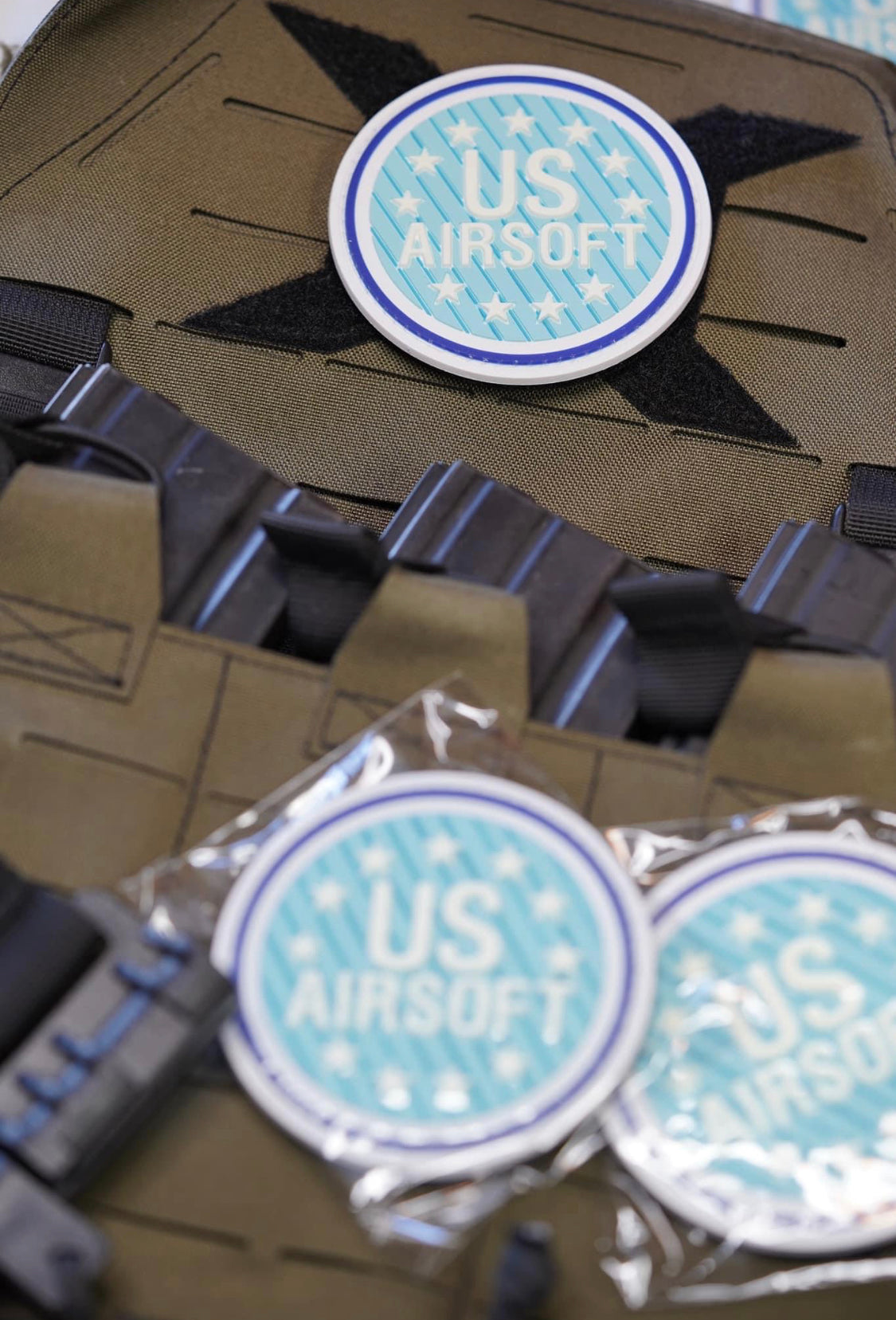 US Airsoft Glow in the dark Patch - ssairsoft