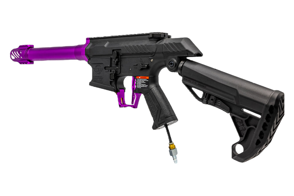 Custom Ssg1 SS Custom HPA Build G&G Airsoft SSG-1 Purple / Polarstar Jack | AEG ...