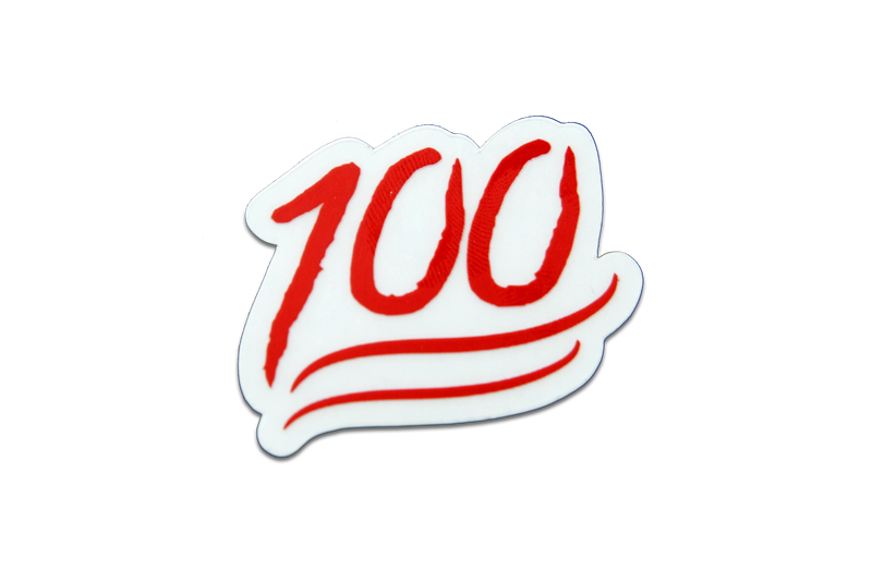CubySoft Keep It 100 Sticker - ssairsoft