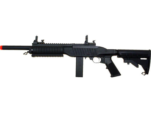 KJW Full Metal KC-02 Airsoft Gas Blowback Tactical Carbine / Sniper Rifle (Version: Type A) - ssairsoft