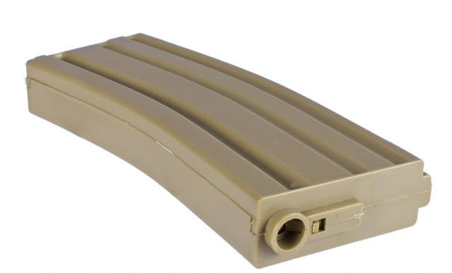 Elite Force M4 and M16 6mm BB Airsoft Gun Magazine, TAN  (140 Rounds), Pack of 10 - ssairsoft.com