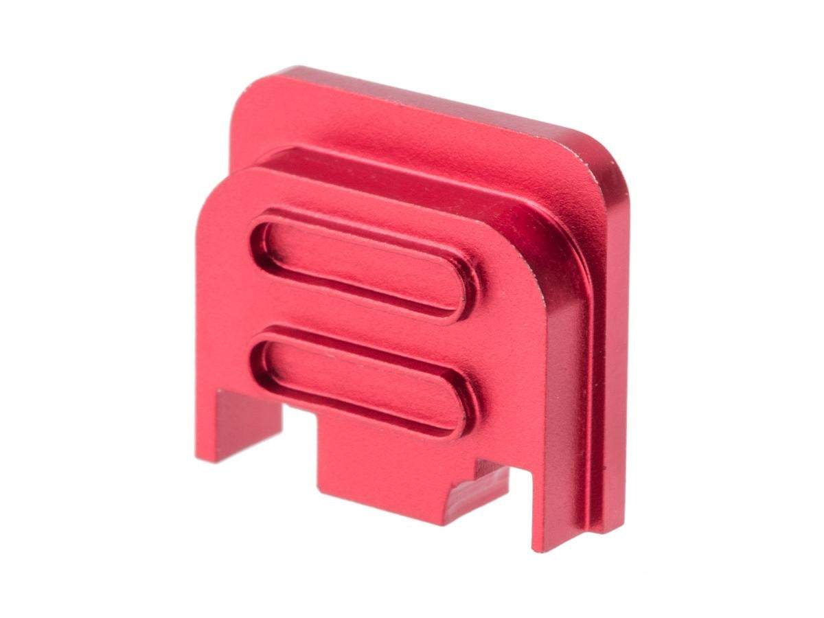 MITA CNC 3D Engraved Slide Cover Red Type E for Umarex / VFC GLOCK GBB Pistol