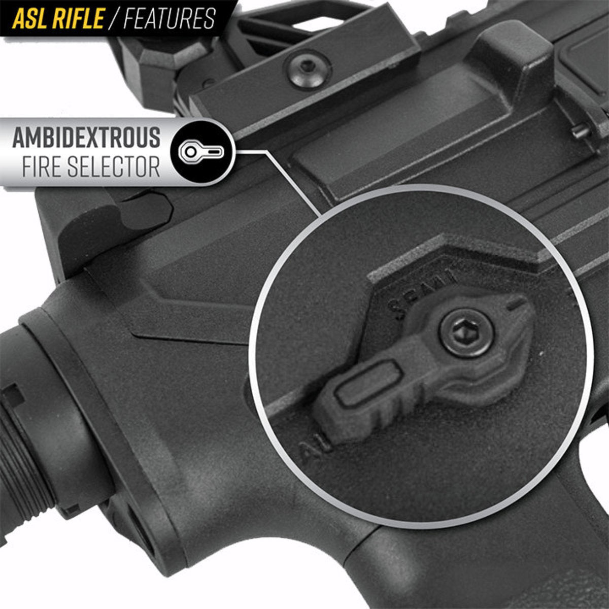 Valken ASL MOD-M AEG Airsoft Rifle Tan - ssairsoft.com
