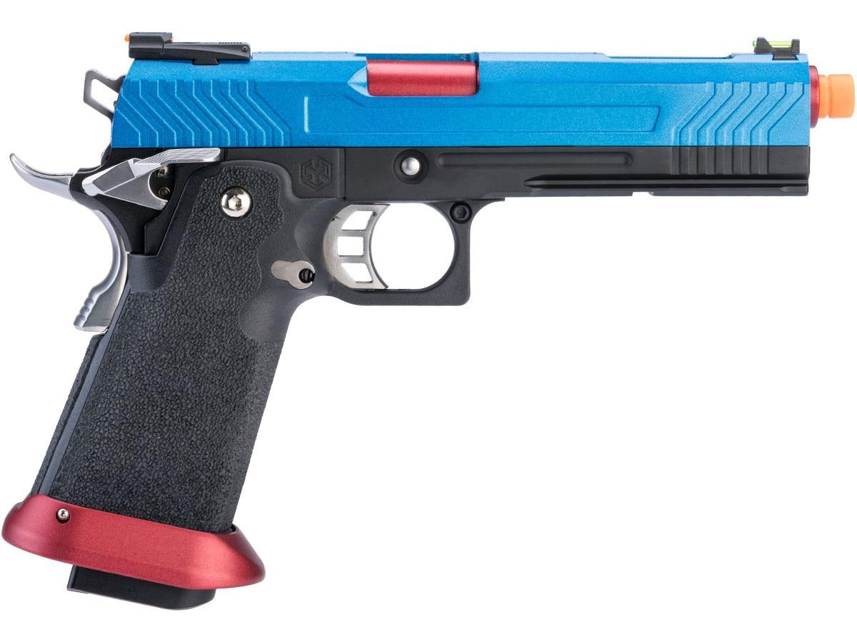 AW Custom HX11 Hi-Capa Competition Grade Full Auto Select Fire GBB Pistol (Color: Patriot) - ssairsoft.com