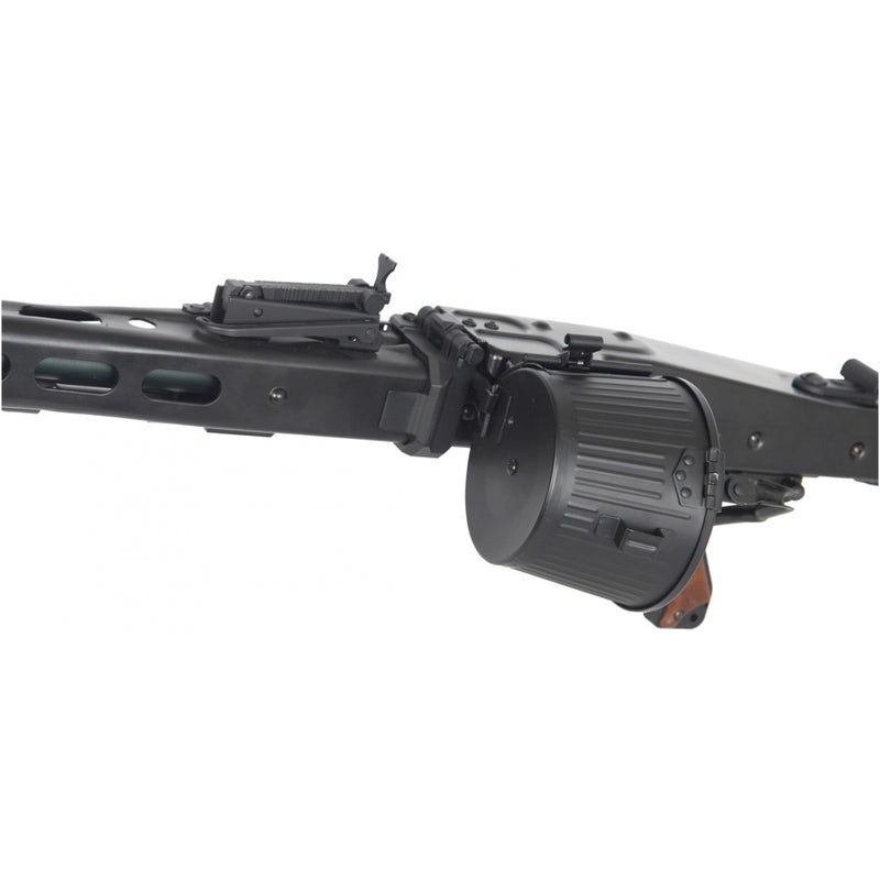 AGM IU-M42 MASCHINENGEWEHR MG42 FULL METAL AEG MACHINE GUN w/DRUM MAGAZINE - ssairsoft