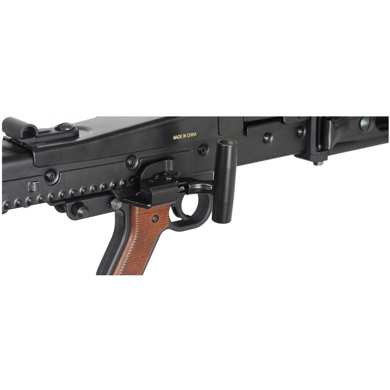 AGM IU-M42 MASCHINENGEWEHR MG42 FULL METAL AEG MACHINE GUN w/DRUM MAGAZINE - ssairsoft
