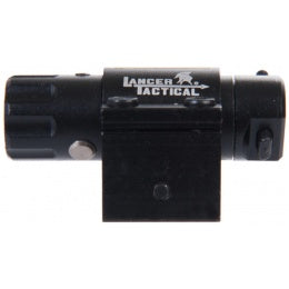 Lancer Tactical Airsoft Mini Sized Red Laser Sight - BLACK - ssairsoft.com