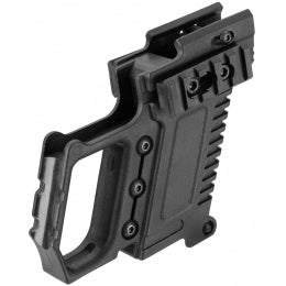 LANCER TACTICAL PISTOL CARBINE KIT FOR G-SERIES TYPE GBB PISTOLS (BLACK) - ssairsoft.com